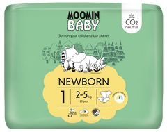 Moomin Baby luiers maat 1 25.00 Stuks