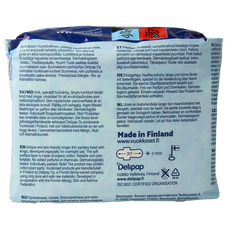 Vuokkoset Maandverband nacht wings organisch katoen 9 Stuks