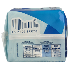 Vuokkoset Maandverband normaal wings organisch katoen 12 Stuks