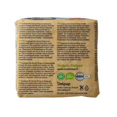 Vuokkoset Bio Maandverband normal wings 12 Stuks