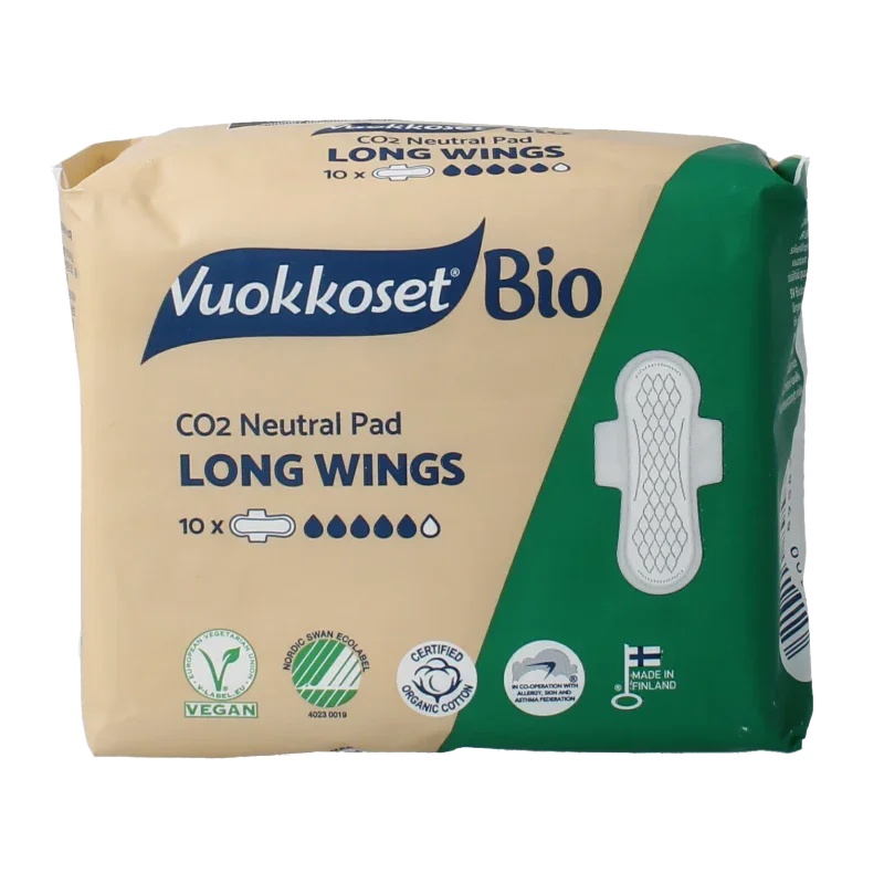 Vuokkoset Maandverband long wings 10 Stuks