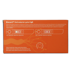 Biocard Helicobacter pylori test 1.00 Stuks