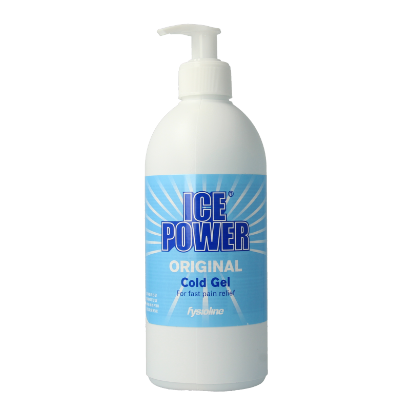 Ice Power Cold gel flacon met pomp 400 Milliliter