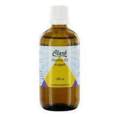 Clark Vitamine D3 vloeibaar 100.00 Milliliter