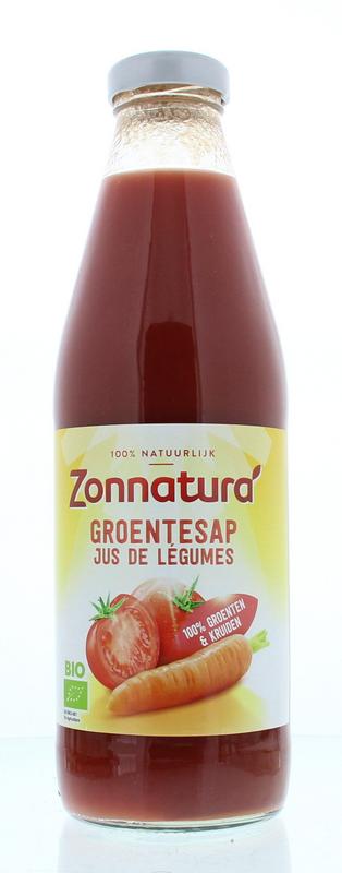 Zonnatura Groente sap bio 750 Milliliter