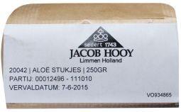 Jacob Hooy Aloe stukjes 250 Gram