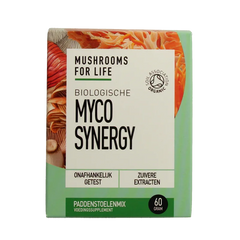 Mushrooms for Life Myco synergy poeder bio 60 Gram