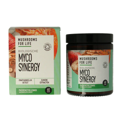 Mushrooms for Life Myco synergy poeder bio 60 Gram