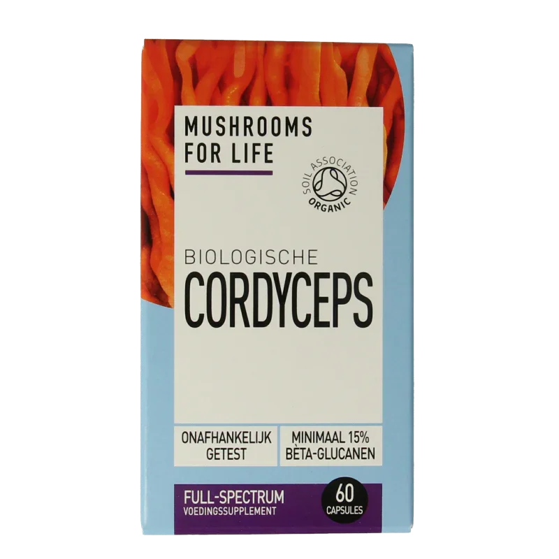 Mushrooms for Life Cordyceps bio 60 Capsules