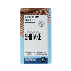 Mushrooms for Life Shiitake Bio 60.00 Capsules