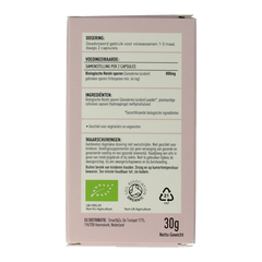 Mushrooms for Life Reishi spore paddenstoel bio 60.00 Capsules