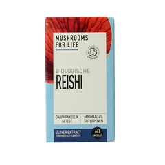 Mushrooms for Life Reishi bio 60 Capsules
