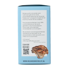 Mushrooms for Life Maitake bio 60.00 Capsules