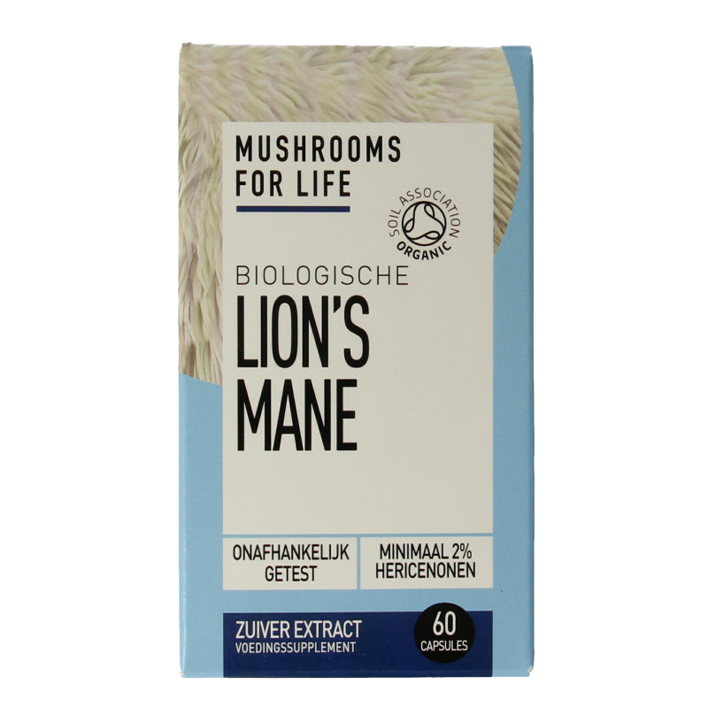 Mushrooms for Life Lion's mane bio 60 Capsules