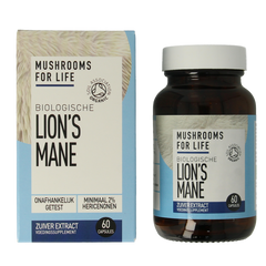 Mushrooms for Life Lion's mane bio 60 Capsules