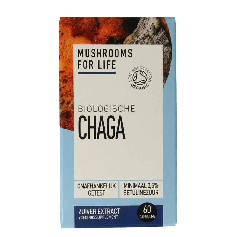 Mushrooms for Life Chaga bio 60 Capsules