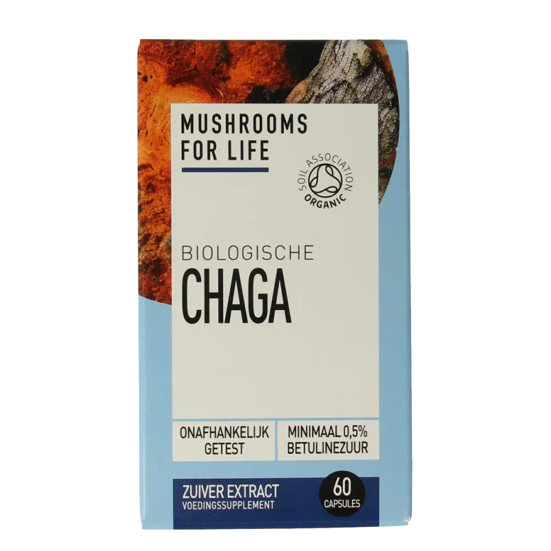 Mushrooms for Life Chaga bio 60 Capsules