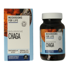 Mushrooms for Life Chaga bio 60 Capsules