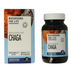 Mushrooms for Life Chaga bio 60 Capsules
