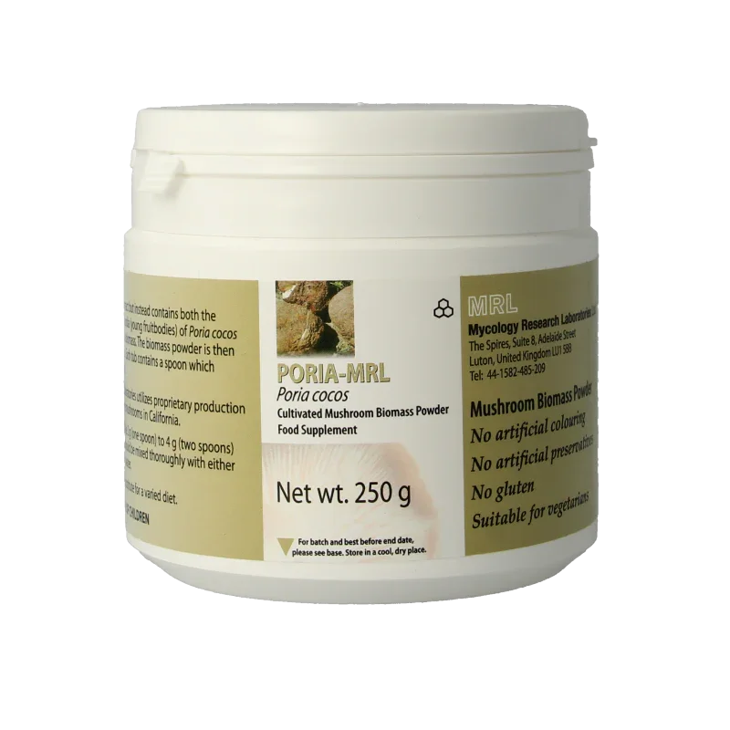 MRL Poria poeder bio 250.00 Gram