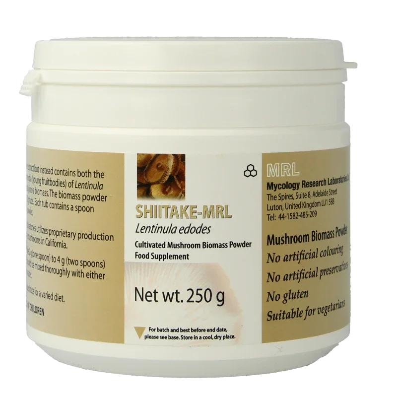 MRL Shiitake poeder bio 250 Gram