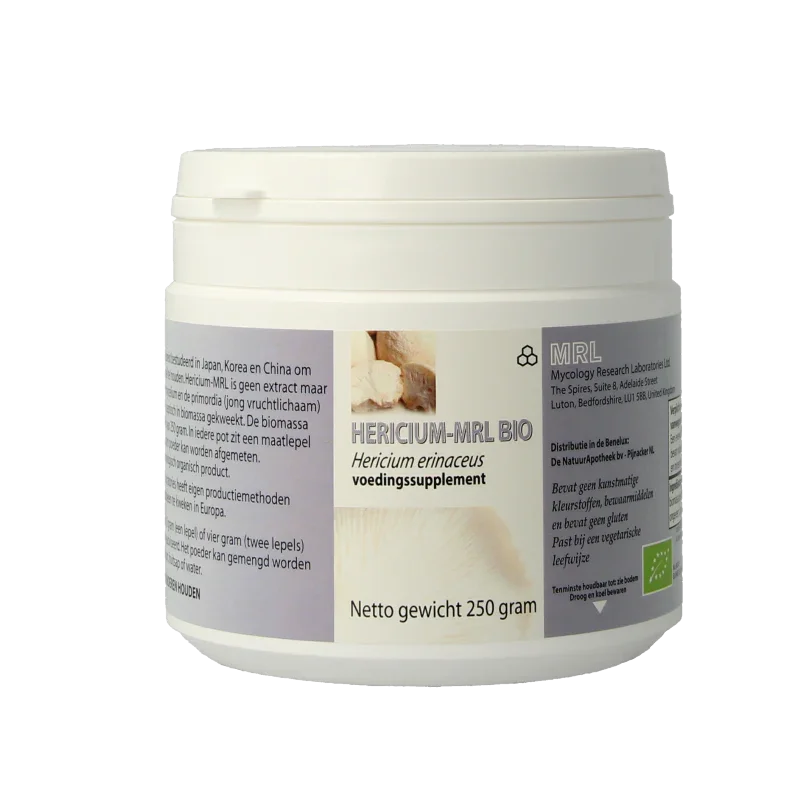 MRL Hericium poeder bio 250 Gram