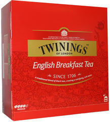 Twinings English breakfast envelop 100 Zakjes