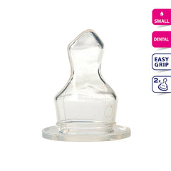 Difrax Flesspeen dental small 2 Stuks