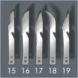 Malteser Scalpelmesjes 5cm steriel 1015/13 100 Stuks