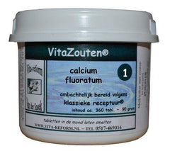 Vitazouten Calcium fluoratum Vitazout nr. 01 360 Tabletten