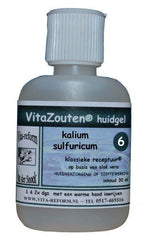 Vitazouten Kalium sulfuricum huidgel nr. 06 30 Milliliter