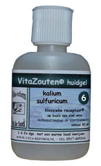 Vitazouten Kalium sulfuricum huidgel nr. 06 30 Milliliter