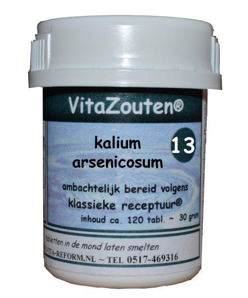 Vitazouten Kalium arsenicosum VitaZout nr. 13 120 Tabletten