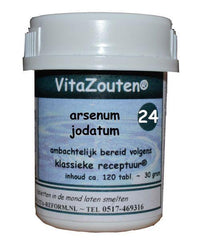Vitazouten Arsenum jodatum VitaZout nr. 24 120.00 Tabletten
