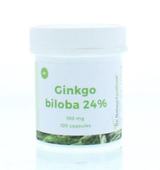Natuurapotheek Ginkgo biloba 24% 100mg 100 Capsules