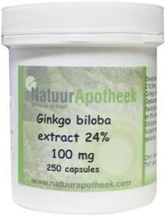 Natuurapotheek Ginkgo biloba 24% 160mg 250 Capsules
