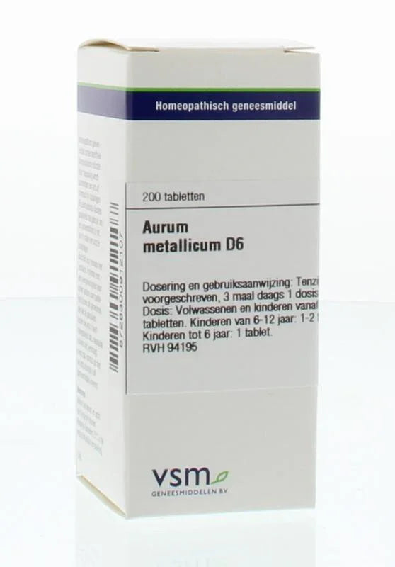 VSM Aurum metallicum D6 200 Tabletten