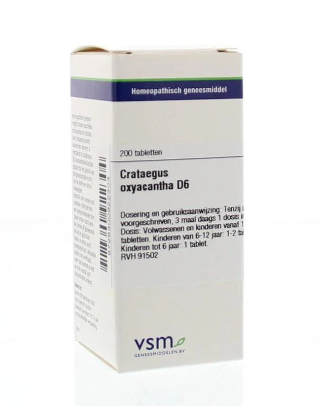 VSM Crataegus oxyacantha D6 200 Tabletten