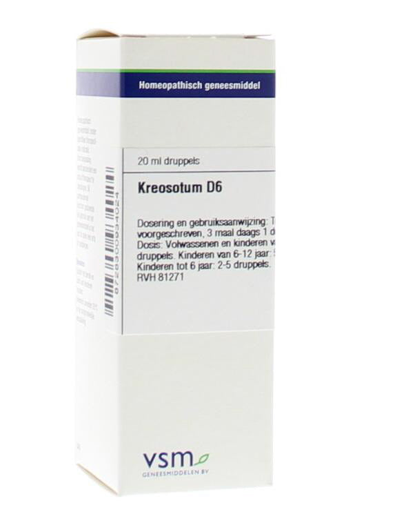 VSM Kreosotum D6 20.00 Milliliter