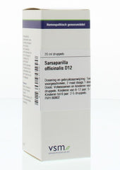 VSM Sarsaparilla officinalis D12 20.00 Milliliter