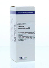 VSM Zincum valerianicum D6 20 Milliliter