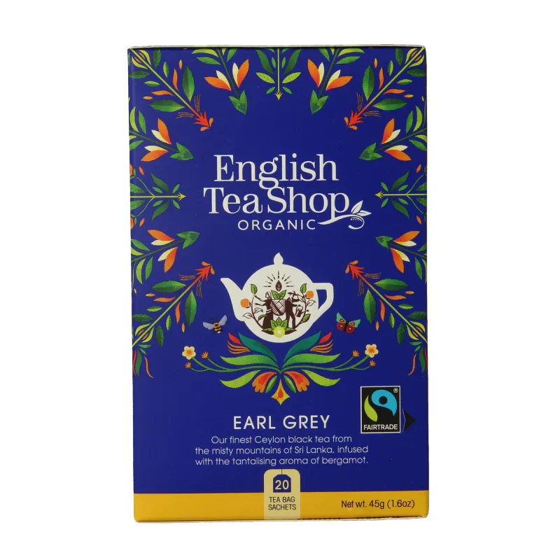 English Tea Shop Earl grey bio 20 Zakjes