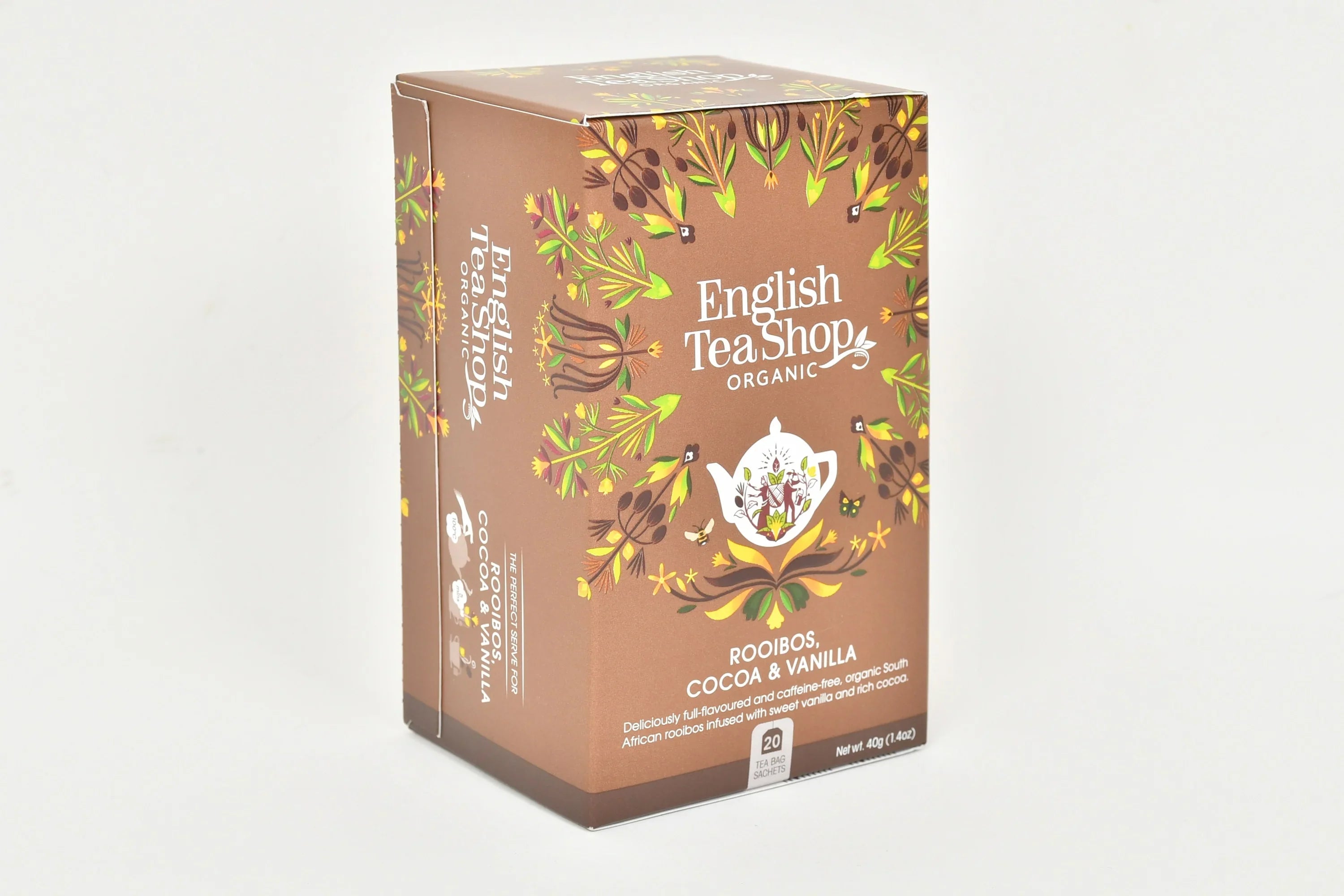 English Tea Shop Rooibos cacao & vanilla bio 20 Zakjes