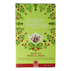 English Tea Shop White tea tropical fruits bio 20 Zakjes