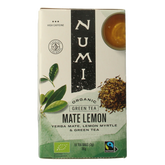 Numi Green tea mate lemon bio 18 Zakjes