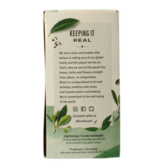 Numi Green tea mate lemon bio 18 Zakjes