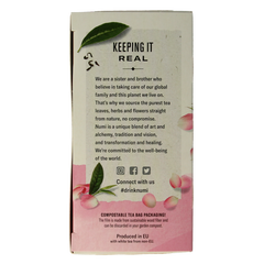 Numi Witte thee white rose bio 18 Zakjes