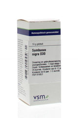 VSM Sambucus nigra D30 10.00 Gram