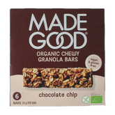 Made Good Granola bar chocolate chip 24 gram bio 6.00 Stuks