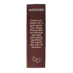 Made Good Granola bar chocolate chip 24 gram bio 6.00 Stuks